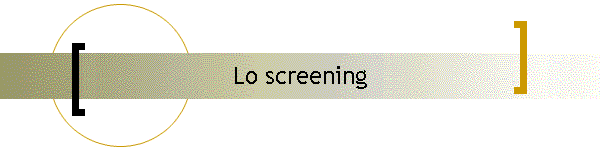 Lo screening